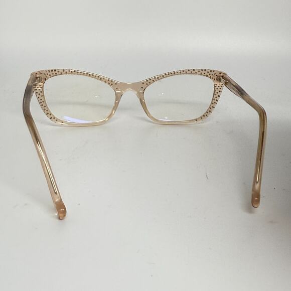 LIU JO LJ2714R 601 Eyeglasses Frames Full RIm Clear Studs 52-19-140 H18211 - Picture 3 of 7